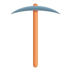 Poster - Camping ice hammer icon. Cartoon of Camping ice hammer vector icon for web design isolated on white background