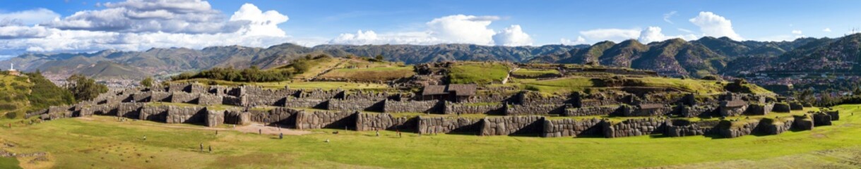 Wall Mural - Sacsayhuaman, Inca ruins in Cusco or Cuzco town, Peru