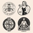 © DGIM studio - Poker game and casino vintage prints