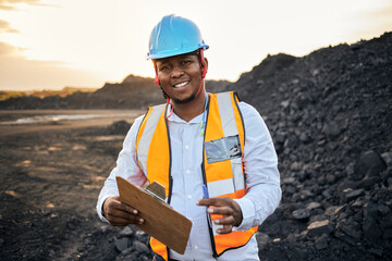 Wall Mural - Foreman looking at camera with a smile