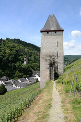 Poster - Postenturm in Bacharach am Rhein