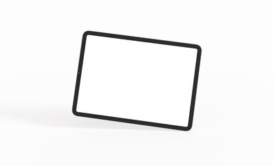  tablet, isolated on 3d background white ipad tablet pc