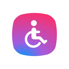 Sticker - Wheelchair - Sticker