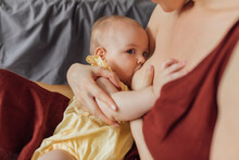 Motherhood: Breastfeeding Like Most Important Contact With Mother And Child