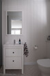 © Rowena Naylor/Stocksy - Country styled bathroom interior
