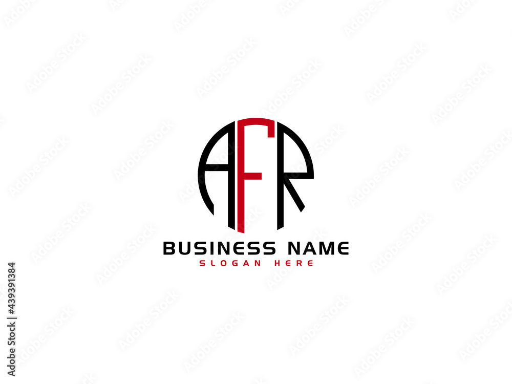 Letter AFR Logo Icon Vector Image Design For All Business Stock Vector ...