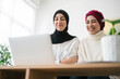 © Studio Marmellata/Stocksy - Content ethnic women speaking on video chat at home
