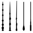 set of wands