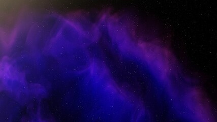 colorful space background with stars, nebula gas cloud in deep outer space, science fiction illustra