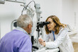 © Marco Govel/Stocksy - Ophthalmology clinic