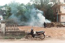 Motorcycle In Cambodia