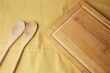 © samuel - cutting board bamboo spoon