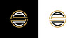 ASC creative letter logo design vector icon illustration