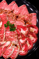 Japan Wagyu A5 beef for Yakiniku (Japanese style grilled beef)