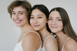 © Roman Shalenkin/Stocksy - Young multiethnic happy women looking at camera