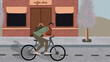 © Studio Anima/Stocksy - Boy rides a bicycle
