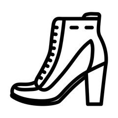 Poster - Ankle Boot Icon