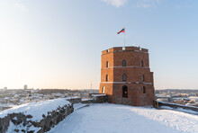 Gedimino Tower Of Lithuania