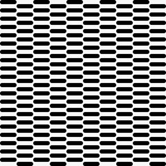 Poster - Checkered sticks ornament. Black minimal sticks pattern.