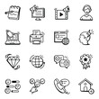 © SmashingStocks - Doodle Icons of Social Media Marketing