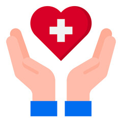 Wall Mural - healthcare flat style icon