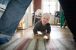 © PER Images/Stocksy - Baby: Crawling baby