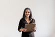 © Santi Nuñez/Stocksy - Boomer Executive Woman Portrait