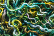 © Kristin Duvall/Stocksy - Colorful yarn background