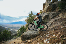 Young Mountain Biker Colorado