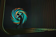 © Marcos Osorio/Stocksy - Silhouette of a woman on light painting