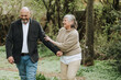© Leah Flores/Stocksy - Cute, Happy Older Couple