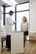 © Oleksii Syrotkin/Stocksy - Clinician prescribing treatment to patient