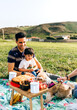 © Marco Govel/Stocksy - Family picnic