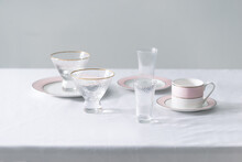Clean Dishes, Coffee Or Tea Set