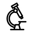 © thehalaldesign - microscope icon lineal style vector illustration