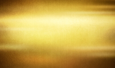 Wall Mural - Gold metal texture with light reflection. Great background for design.