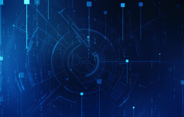 binary code background, digital abstract technology background, big data digital binary code, intern