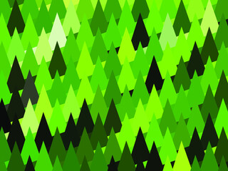 Wall Mural - Abstract green geometric background. Vector illustration