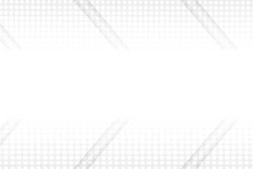 Aufkleber - halftone wave white and grey abstract background  use for illustration business design and technology