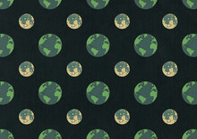 Earth And Moon Pattern