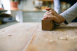 © Inuk Studio/Stocksy - Artisan with plane working with wood