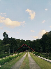 bridge over the river