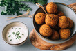 © Nataša Mandić/Stocksy - Delicious falafel