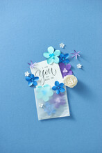 Flowers In A Craft Envelope,