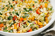 © Cameron Whitman/Stocksy - Summer Orzo pasta salad closeup