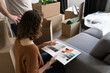 © Hernandez & Sorokina/Stocksy - Choosing The Colours At New Home