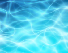 Blue Deep Water And Sea Abstract Natural Background
