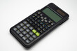 © Narayan - programmable scientific calculator on white background, scientific calculator concept