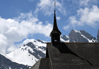 Wall Mural - chapelle alpine