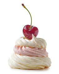 Wall Mural - meringue cookie cake pavlova